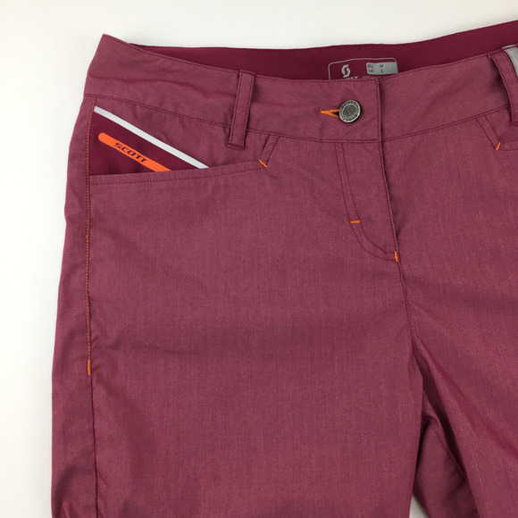 Scott Pink Mid Rise Slash Pocket Shorts Size Small - Picture 7 of 9